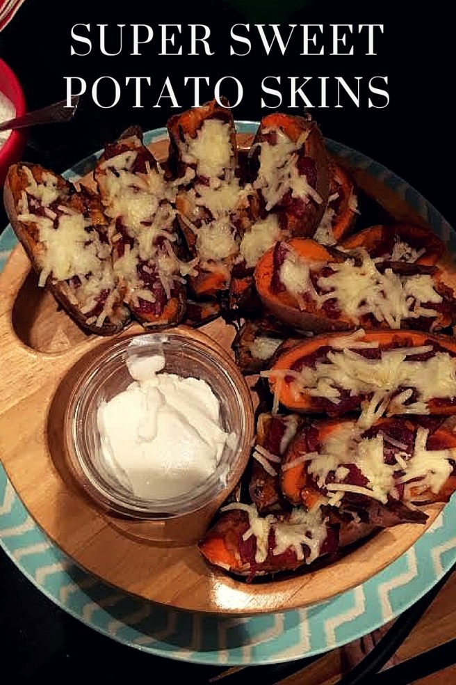 super sweet potato skins